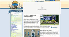 Desktop Screenshot of cityofstignace.com